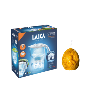 Laica Филтрираща кана Stream Mechanical 2,3 л. + Восъчна свещ