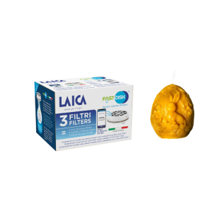 Laica Fast Disk филтриращ модул 3 бр. + Восъчна свещ
