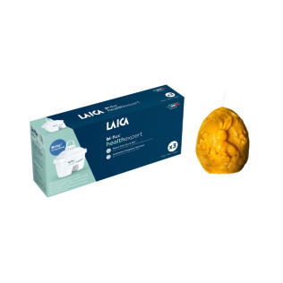 LAICA Bi-Flux HEALTHEXPERT Филтър 3 броя + Восъчна свещ