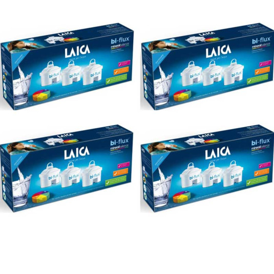 Laica Bi-Flux Mineral Balance  универсален филтър 12 бр. цена
