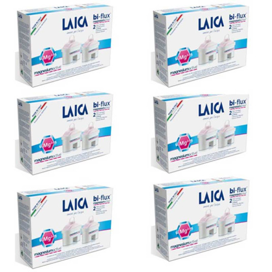 Laica Bi-Flux Magnesium универсален филтър 12 бр. цена