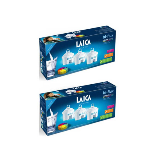 Laica Bi-Flux Mineral Balance  универсален филтър 6 бр. цена
