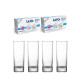 Laica Bi-Flux Magnesium универсален филтър 4 бр. + 4 броя чаша за вода цена