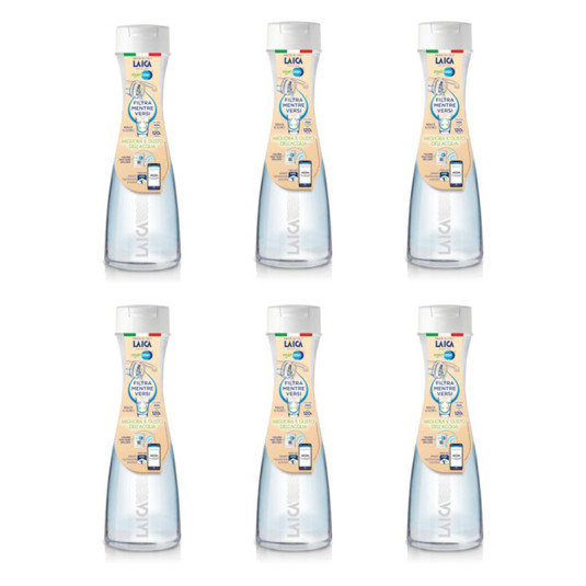 Промо пакет стъклена гарафа Glassmart 1.1 л. 6 броя цена