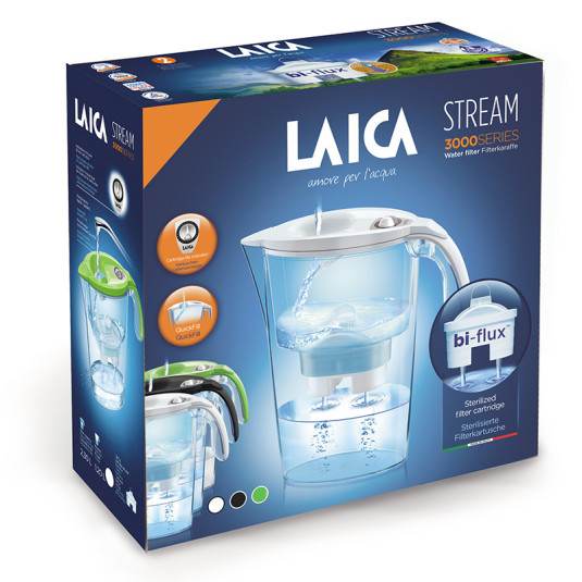 Laica Кана Stream 2,3 л. + Бутилка Inox 550мл. цена