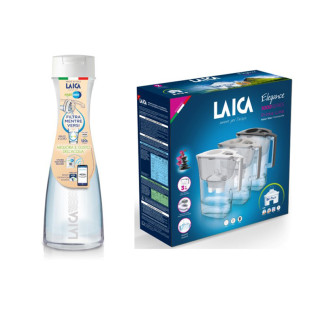 Laica Комплект гарафа Glassmart 1.1л.+ кана ELEGANCE 3,0л.